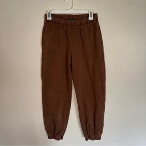 Brandy Melville Brown Jogger Sweatpants OS